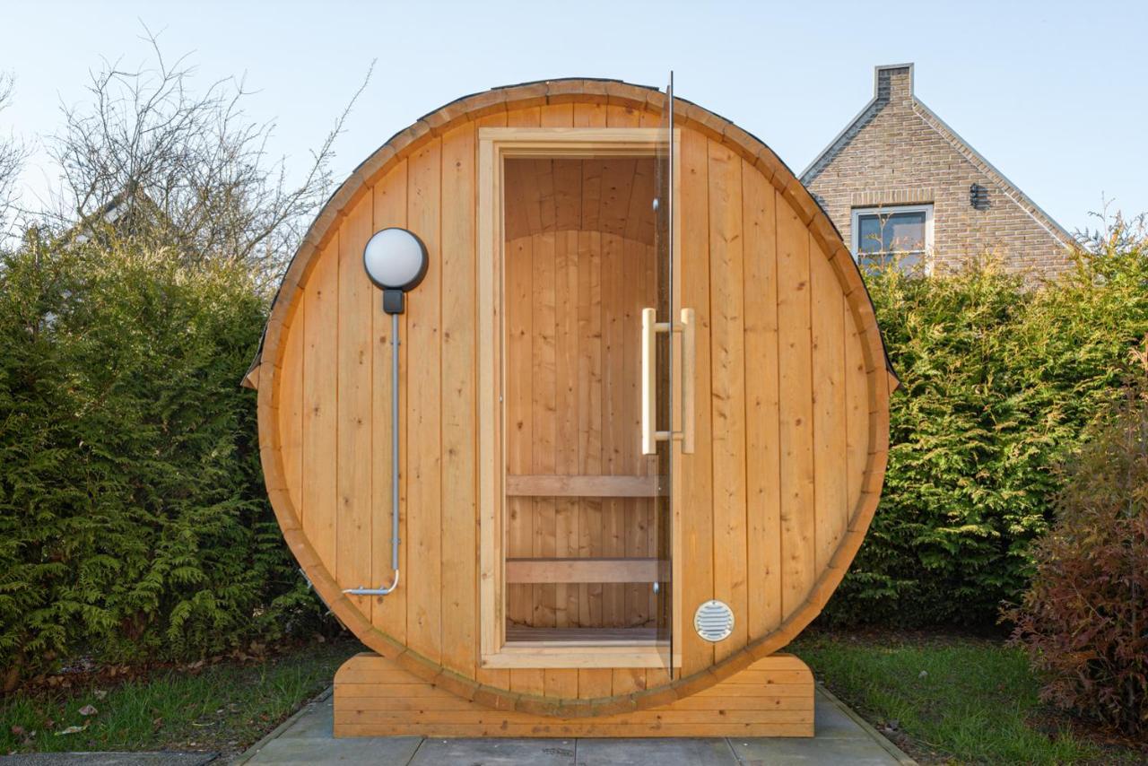 Villa The Frisian Beach House Met Scandinavische Barrel Sauna à Tzummarum Extérieur photo