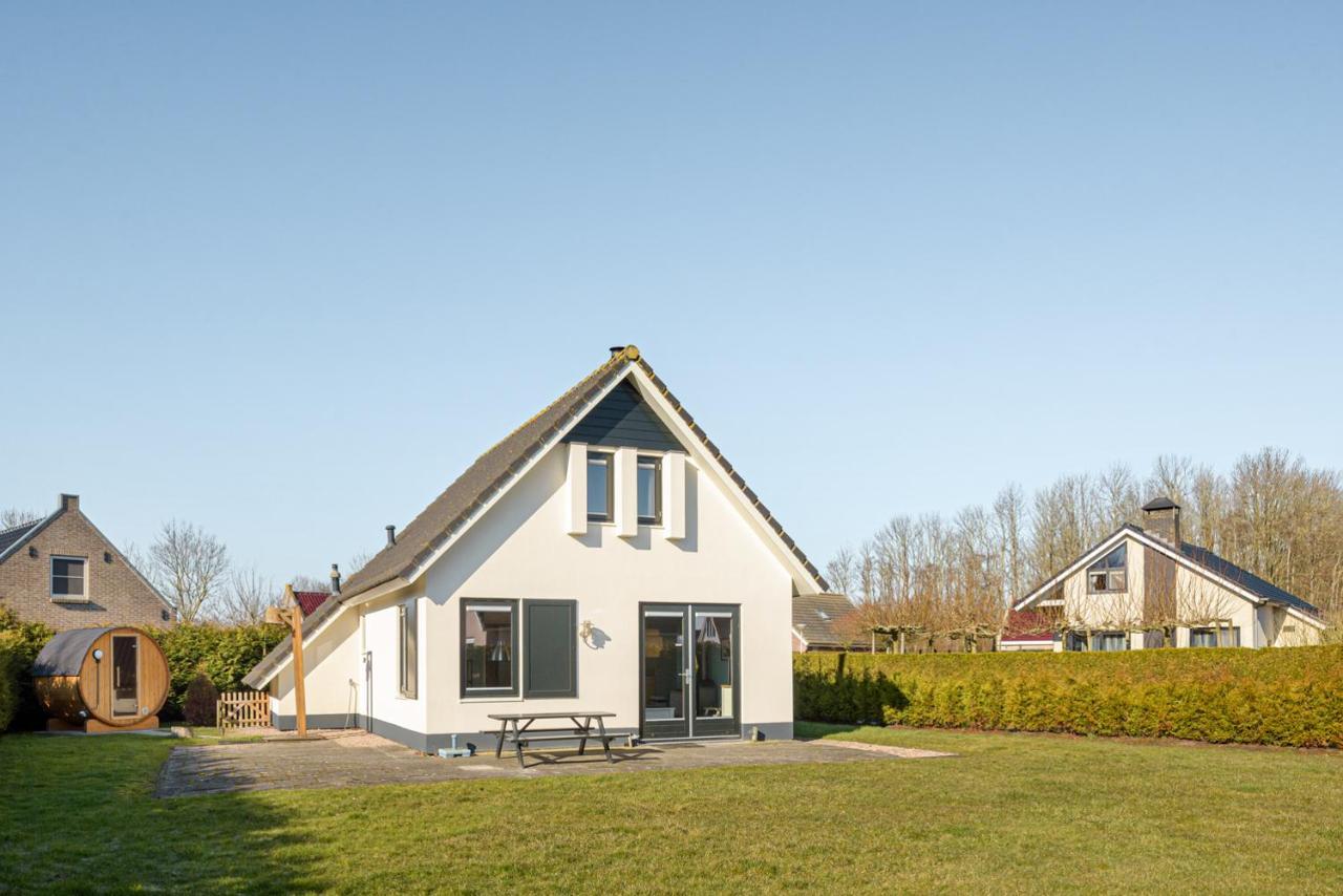 Villa The Frisian Beach House Met Scandinavische Barrel Sauna à Tzummarum Extérieur photo